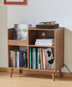 Mid-Century  Storage Cabinet Table